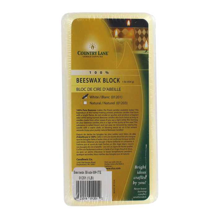 White 1Pound Beeswax Block Hobby Lobby 337998